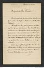Nachlass Franz Steindachner, Brief von Franz Liechtenstern an Franz Steindachner (27.03.1881), Inv.Nr. 303.03, Seite 1